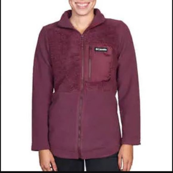 Women's Columbia Lodge™ Sherpa Full Zip Fleece - Picture 1 of 4